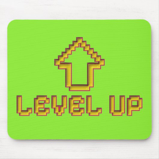 Level Up Pixel Mauspad Retro Gamer (Vorne)