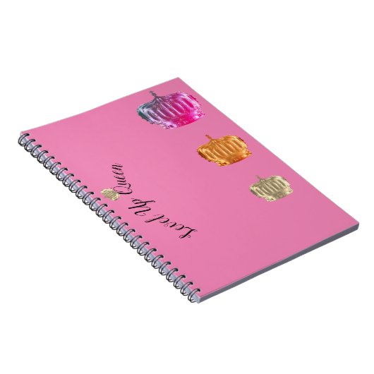 Level Up Queen Notebook Notizblock (Rechte Seite)