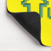 Level Up Retro Pixel Art Mousepad (Ecke)