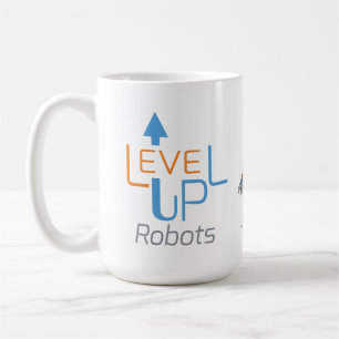 Level Up Roboter Bob & Wak Tasse