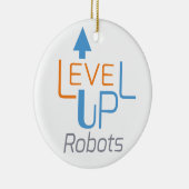 Level Up Roboter Weihnachtsschmuck (Rechts)
