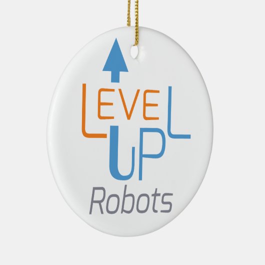 Level Up Roboter Weihnachtsschmuck (Rechts)