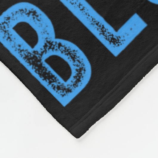 Level Up! This Kid Is Now A Blue Belt Karate Award Fleecedecke (Ecke)