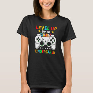 Level Up to Kindergarten Video Game Boys Kinder zu T-Shirt