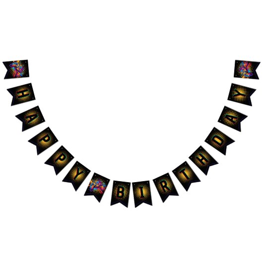 Level-Up-Video-Game-Controller Wimpelkette (Alle)