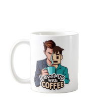 Level Up with Coffee (man)