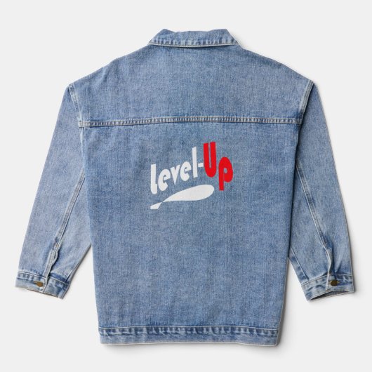 Level-Up xL Jeansjacke (Rückseite)
