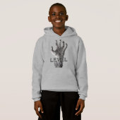 "Level Up!" Zombie Hand Shirts & Jacken (Vorne ganz)