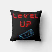 Level-Video-Spiel Kissen (Vorderseite)