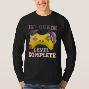 Level Vollendet Glücklicher Letzter Tag Der 1. Kla T-Shirt