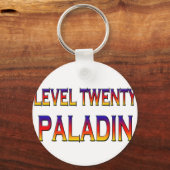 Level zwanzig Paladin Schlüsselanhänger (Vorderseite)