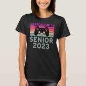 Leveled To Up Senior 2023 Graduation 2023 T-Shirt (Vorderseite)