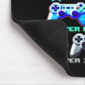 Leveled Up To Big Bro Again – Funny Gamer Brother  Mousepad (Ecke)