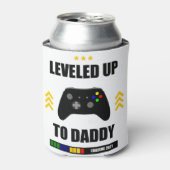 Leveled up to daddy 2021 dosenkühler (Kanne Vorderseite)