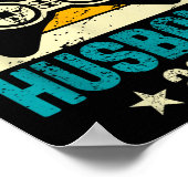 Leveled Up To Husband 2026 Newlywed Groom Just Mar Poster (Ecke)