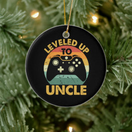 Leveled Up to Uncle Keramik Ornament
