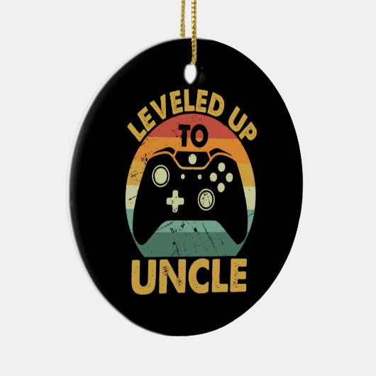 Leveled Up to Uncle Keramik Ornament (Rechts)