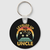 Leveled Up to Uncle Schlüsselanhänger (Vorderseite)