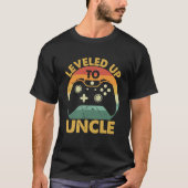 Leveled Up to Uncle T-Shirt (Vorderseite)