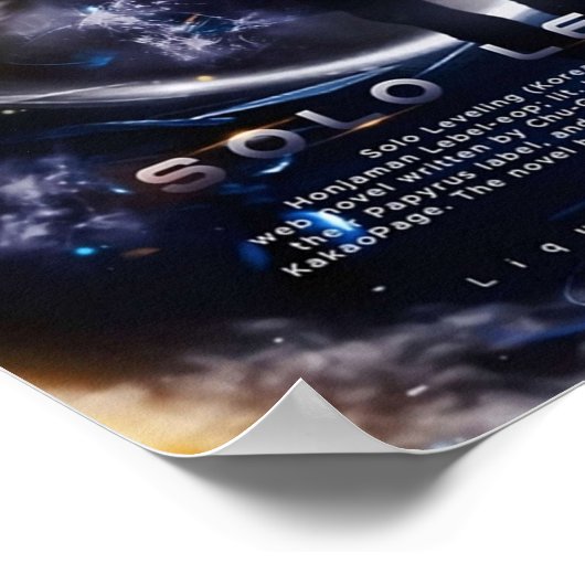 Leveling Solo Poster (Ecke)