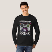 Leveling Up In Pre k Video Gaming Tees Students Bo (Vorne ganz)