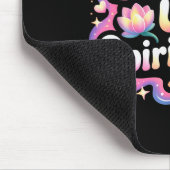 Leveling Up Sritually Mindfulness Meditation  Mousepad (Ecke)