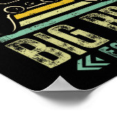 Leveling Up To Big Brother 2026 Funny New Gamer Bo Poster (Ecke)