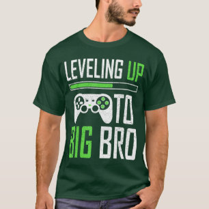 Leveling Upo Big Bro Gamer Promotedo Großer Bruder T-Shirt