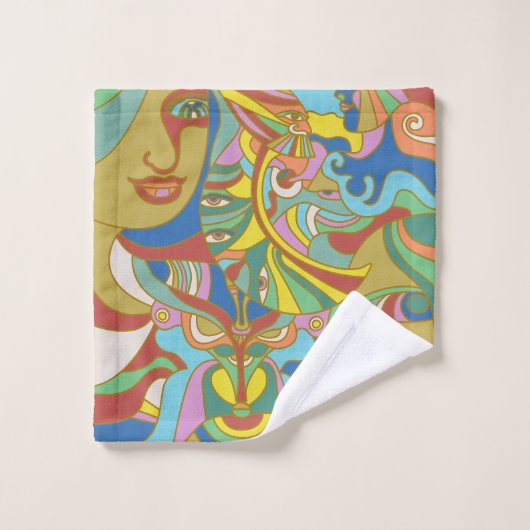 Levels of Transformation Badhandtuch Set (Waschlappen)