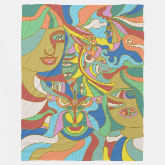 Levels of Transformation Fleecedecke (Vorderseite)