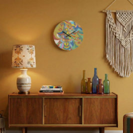 Levels of Transformation Große Wanduhr