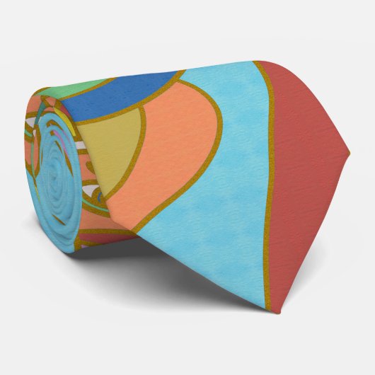 Levels of Transformation Krawatte (Gerollt)