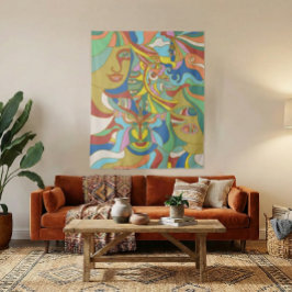 Levels of Transformation Wandteppich