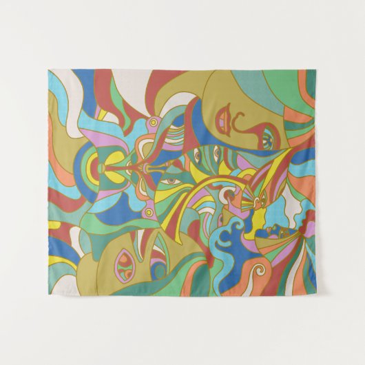 Levels of Transformation Wandteppich (Vorderseite (Horizontal))