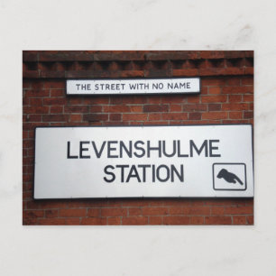 Levenshulme - Die Straße ohne Namen Postkarte