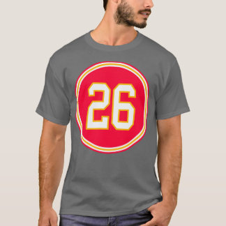 LeVeon Bell Number 26 Jersey Kansas City Chiefs In T-Shirt