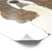 Lever & White English Springer Spanische Kunst Fotodruck (Ecke)