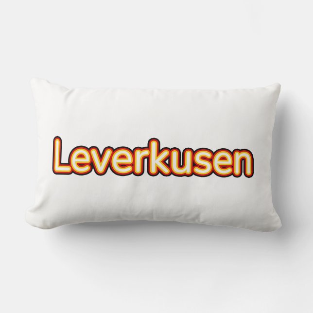 Leverkusen Deutschland Lendenkissen (Vorderseite)