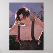 Levi Ackerman By Golden Peach Poster (Vorne)