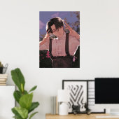 Levi Ackerman By Golden Peach Poster (Heimbüro)