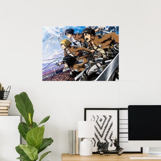 Levi Ackerman Poster (Heimbüro)