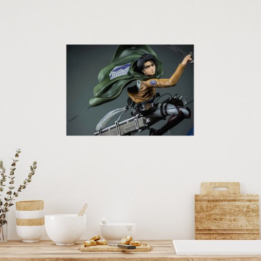 Levi Ackerman Poster (Küche)