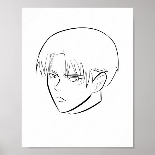 Levi Ackerman Poster (Vorne)