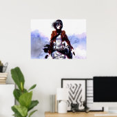 Levi Ackerman Poster (Heimbüro)