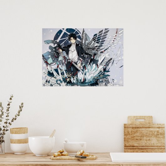 Levi Ackerman Poster (Küche)