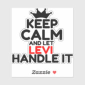 LEVI AUFKLEBER (Blatt)