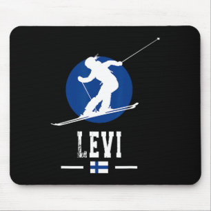 Levi Finland Ski Resort Finnisch Lapland Skiing So Mousepad