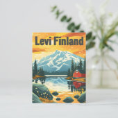 Levi Finnland Postkarte (Stehend Vorderseite)