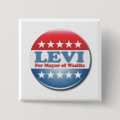 Levi für Bürgermeister Button (Vorderseite)