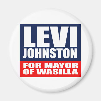 LEVI JOHNSTON FÜR MAYOR VON WASILLA MAGNET